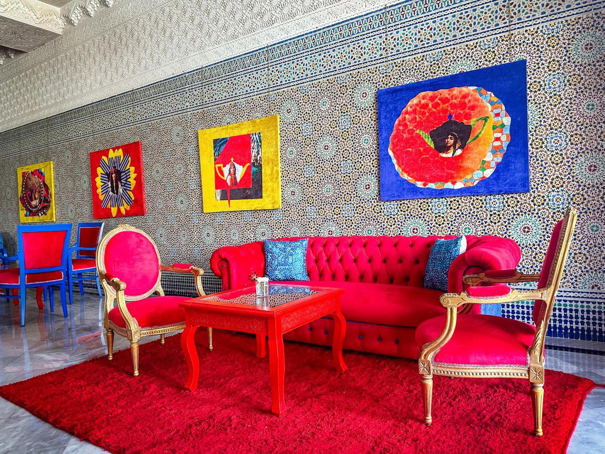 Grand Mogador Agdal & Spa Marrakesh Exteriör bild The interior of the restaurant